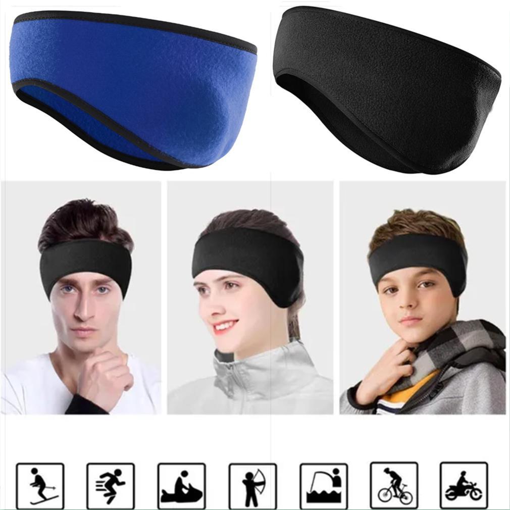 Зимние флисовые грелки для ушей на открытом воздухе, спортивная повязка на голову для мужчин/женщин/детей, велоспорт, катание на лыжах, тренировки, йога, бег, езда, теплые наушники, повязка на голову YSL