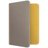 Passport Case Belmont Blocking Rfid Gray-Yellow