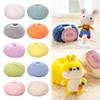 Multicolor Wool Ball Cotton Candy Yarn Ball Woven Material Wool Thread  for Knitting Doll Hair Clip