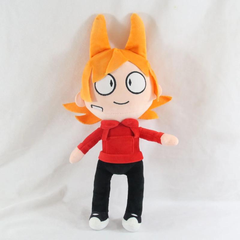 1/4 шт. Плюшевая игрушка Eddsworld Эдд Торд Мэтт Том Мультяшные плюшевые игрушки Набивная кукла Мягкие фигурки Аниме Домашний декор Ребенок Подарок для поклонника