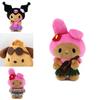 Cute Black Kitty Plush Toy Cartoon Style Soft Pp Cotton Filling Short Plush Ideal For Collectors And Kids