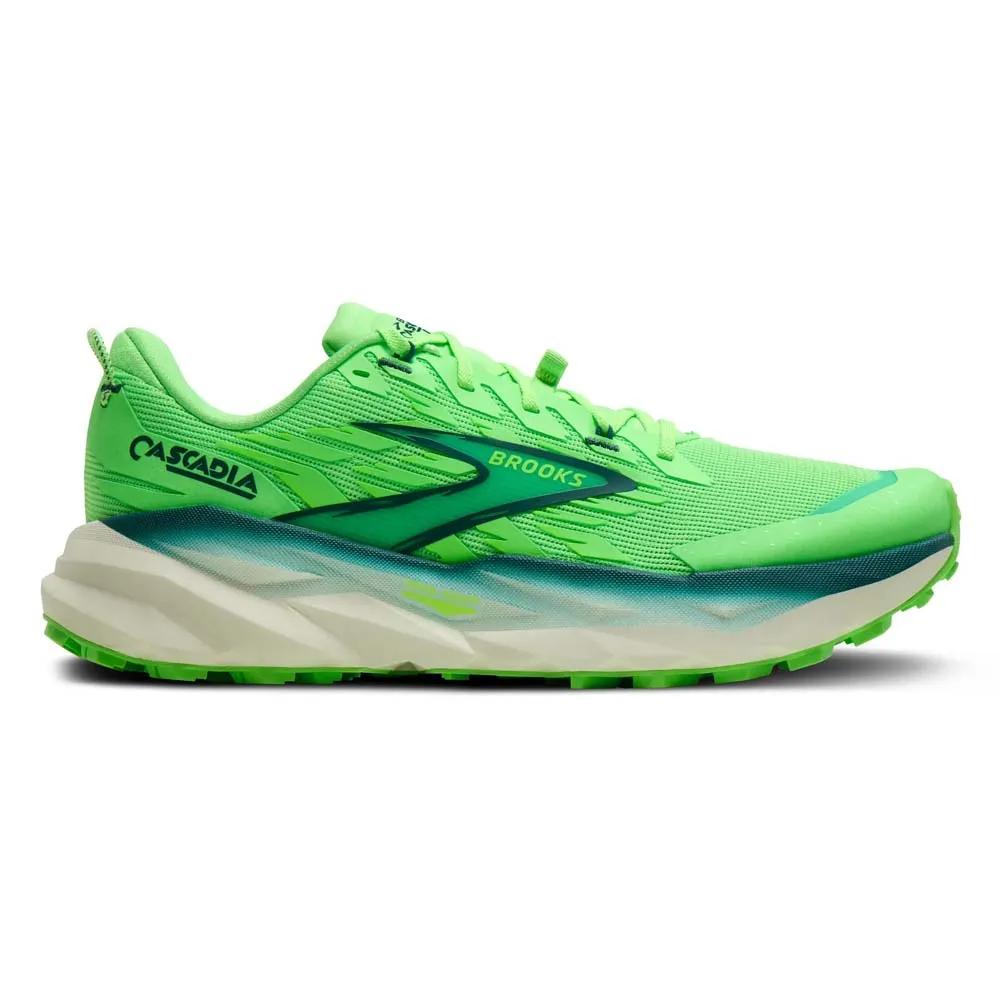 Brooks Cascadia 19 sneakers trail running green