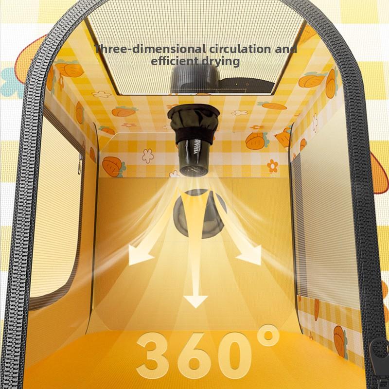 Ящик для сушки домашних животных Кошка Собака Сушка феном Бытовой небольшой фен для сушки волос Сумка для сушки ванной Сушилка для волос