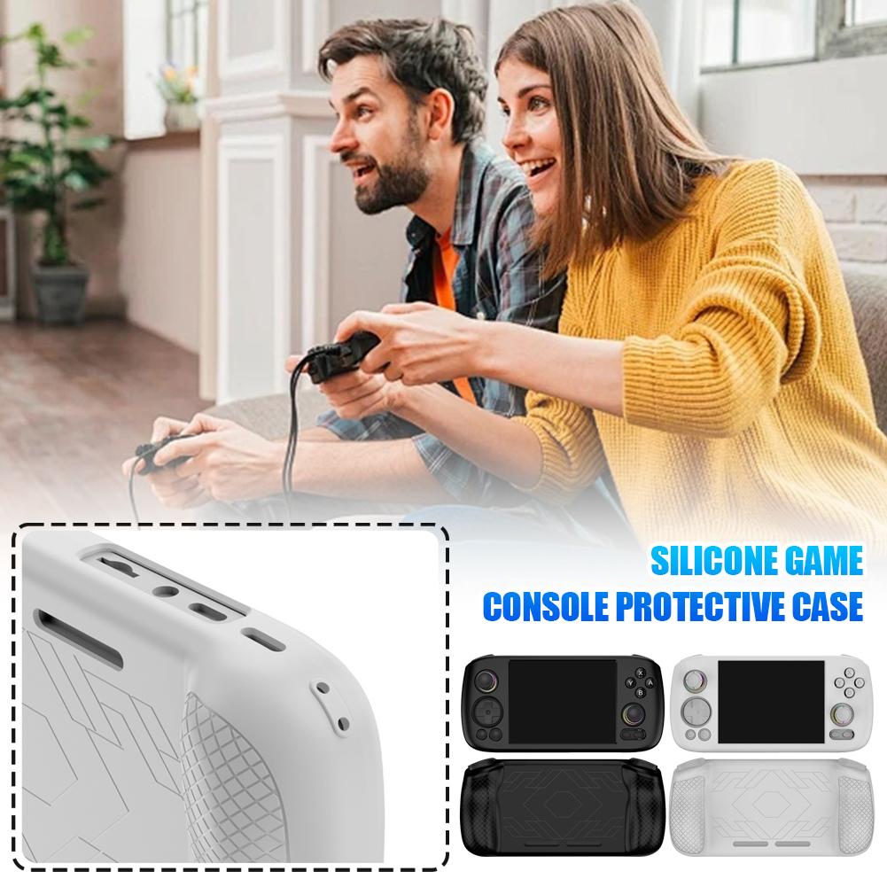 Силиконовый мягкий чехол для игровой консоли ANBERNIC RG 406H защитный игровой чехол противоударный консоль S M8F4