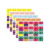 LIHIT LAB Color Number 100 HK752 Labels, Medium, 2-Digit, Pieces,