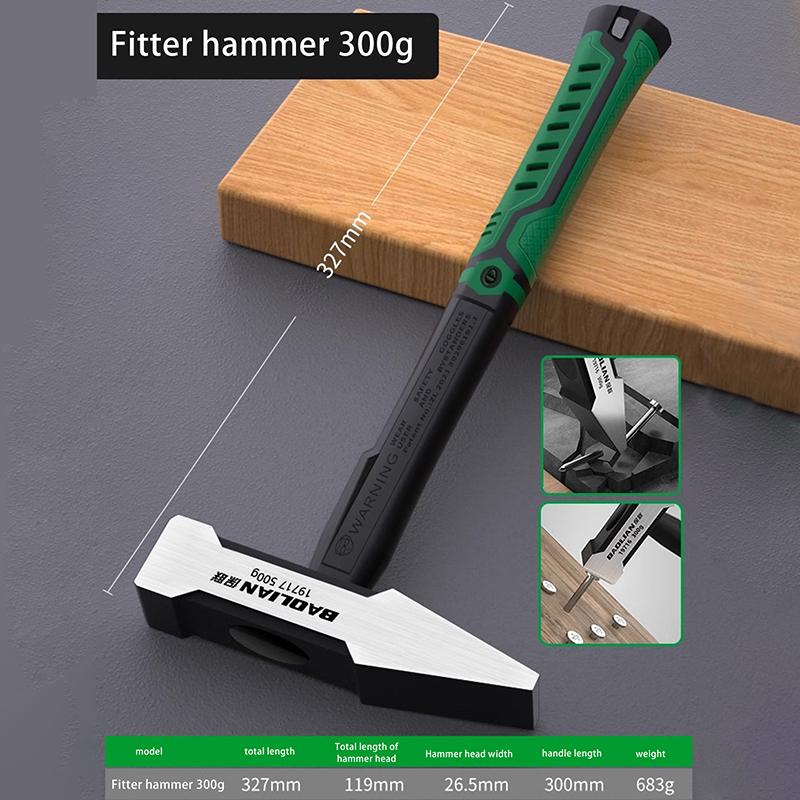 Аппаратные инструменты, Отделка зданий, Молоток с плоской головкой 200/300 г, Молоток-утконос с пластиковым покрытием, Головка молотка 500 г, Слесарный молоток