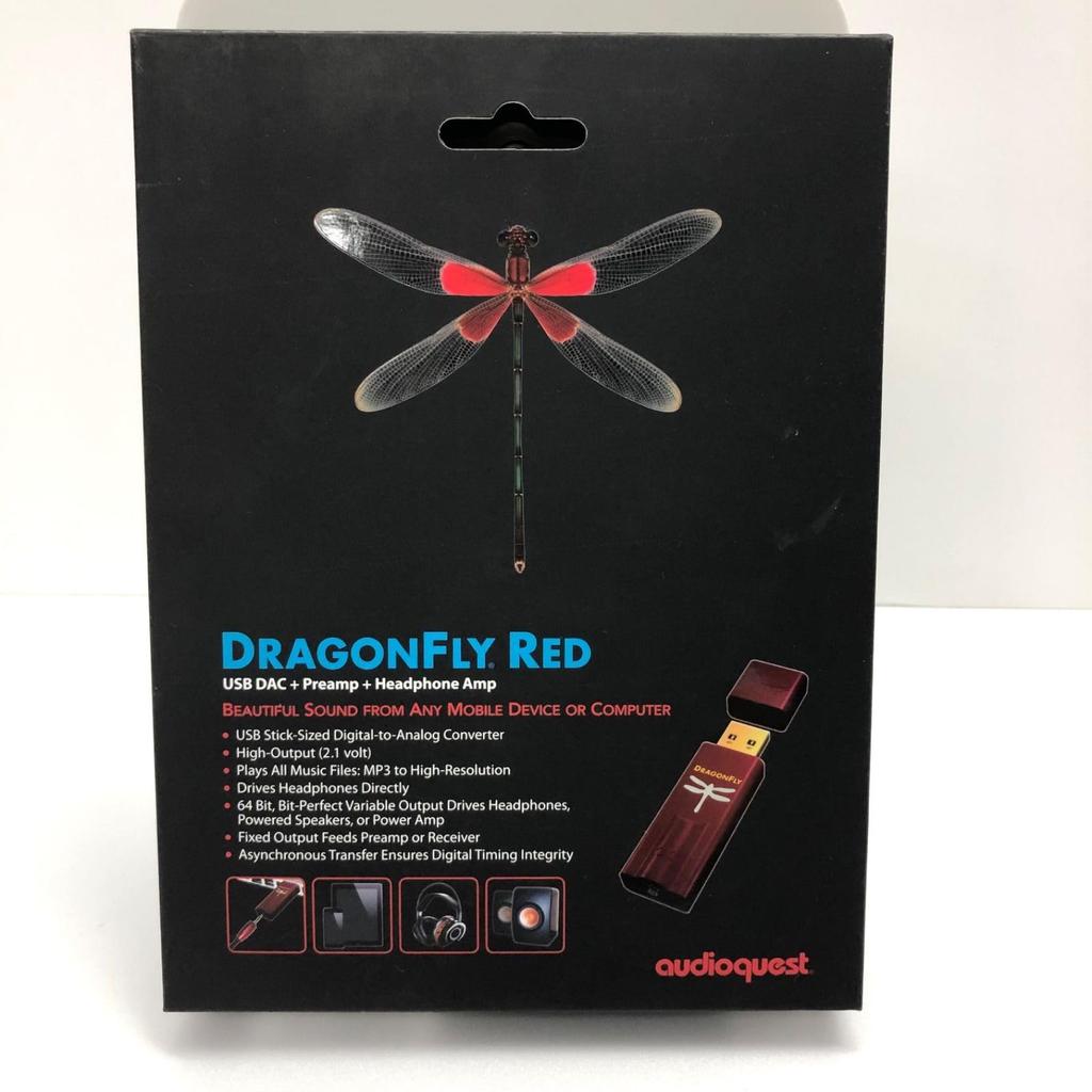 Усилитель/ЦАП для наушников AudioQuest DragonFly Red