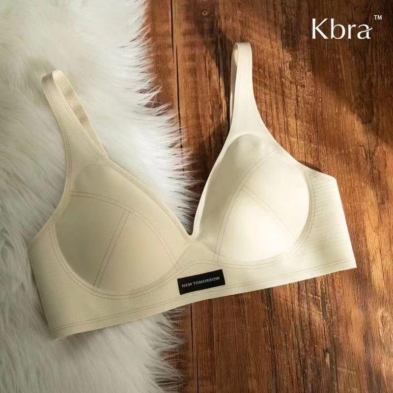 Soft Wireless Push-Up Bra for Women - Thin, Seamless, Side Support, Anti-Sagging, Comfortable Fit