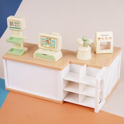 1:12 кукольных миниатюрных кассовых аппаратов для супермаркетов, детские игрушки для ролевых игр, аксессуары для кукольных домов