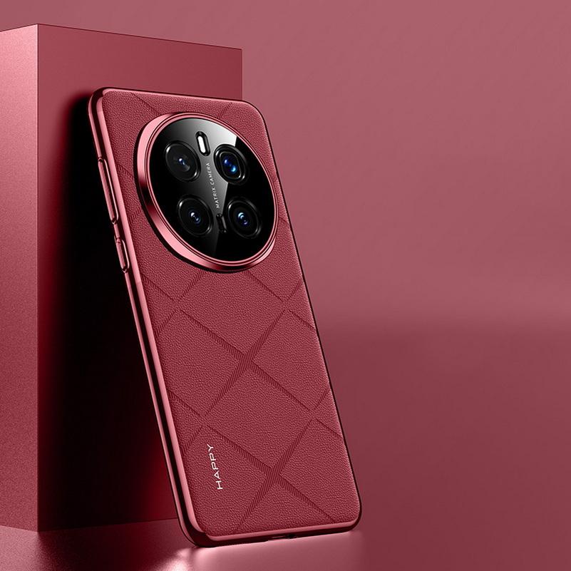 Однотонный кожаный чехол с защитой объектива камеры для Honor Magic 7 Pro 7 Magic 6 Pro RSR X60 Pro X9C Тонкий чехол с хорошей текстурой