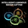 Car USB Charging Luminescent Cup Pad Interior Atmosphere Lamp For Mercedes Benz A C E Class GLE GLB GLC W205 W212 W213 X253 NOQRS1
