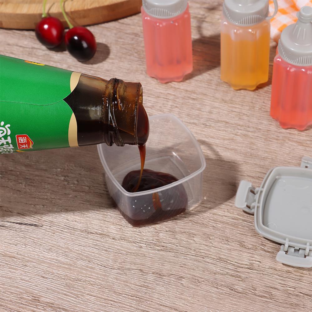 Kitchen Tools Barbecue Accessories Bento Seasoning Boxes Mini Spices Jar Squeeze Sauce Bottle