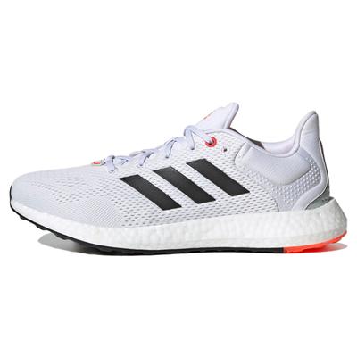 Кроссовки PureBoost 21 'Белый Солнечный Красный' GY5099