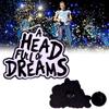 Стильная брошь-значок Coldplay Music Album Dream Overload Подарок фанату Черная