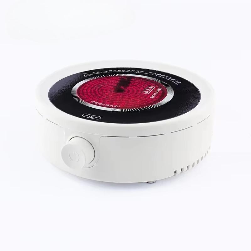 Electric Ceramic Stove Heater Milk Warmer Tea Boiler Universal Hotpot Hob Induction Cooker Firepower Adjustable Heating Plate