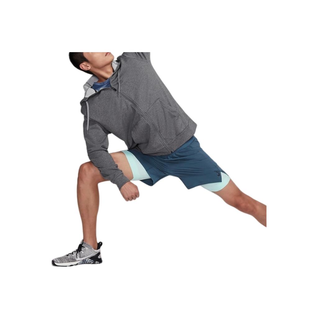 Nike Повседневная удобная теплая куртка с капюшоном мужские куртки серо-черные CZ6377-071