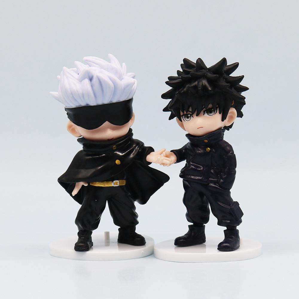 Premium Q Version Jujutsu Kaisen Pvc Figurines Collection Of Gojo Satoru Yuji Itadori Nobara Kugisaki And Others With Intricate Details