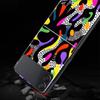 Чехол для телефона Samsung Galaxy Z Flip 3 5G, черный твердый переплет ZFlip 3, роскошные противоударные чехлы-бамперы, модный узор Art Sac