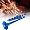Professional Trumpet, Brass Instrument, Excellent Resonance, Fine Tone, Suitable for Beginners (Blue)