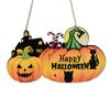 Хэллоуин подвесной орнамент дверь подвесной деревянный тыква знак праздничный фестиваль украшения