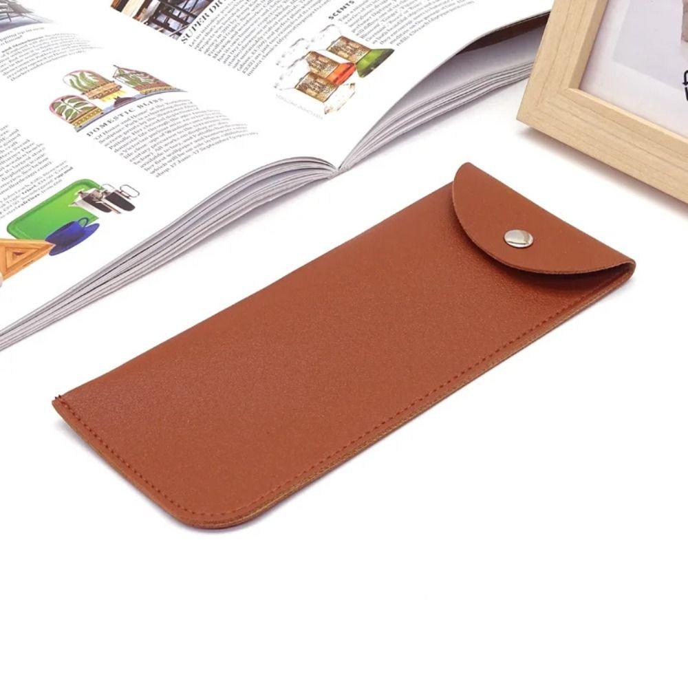 Сумка для очков из сплошного цвета из искусственной кожи, сумка для ювелирных изделий, мини-сумка для косметики, упаковка для ювелирных изделий