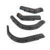 Golf Cart Wheel Mud Guard Kit Front Rear Wheel Mudguard Splash Guard Mud Flap Replacement for E‑Z‑GO TXT 1994 to 2013