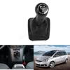 5-скоростная ручка переключения передач с чехлом из ПУ-кожи для Opel Zafira B 2005 2006 2007 2008 2009 2010 Автоаксессуары