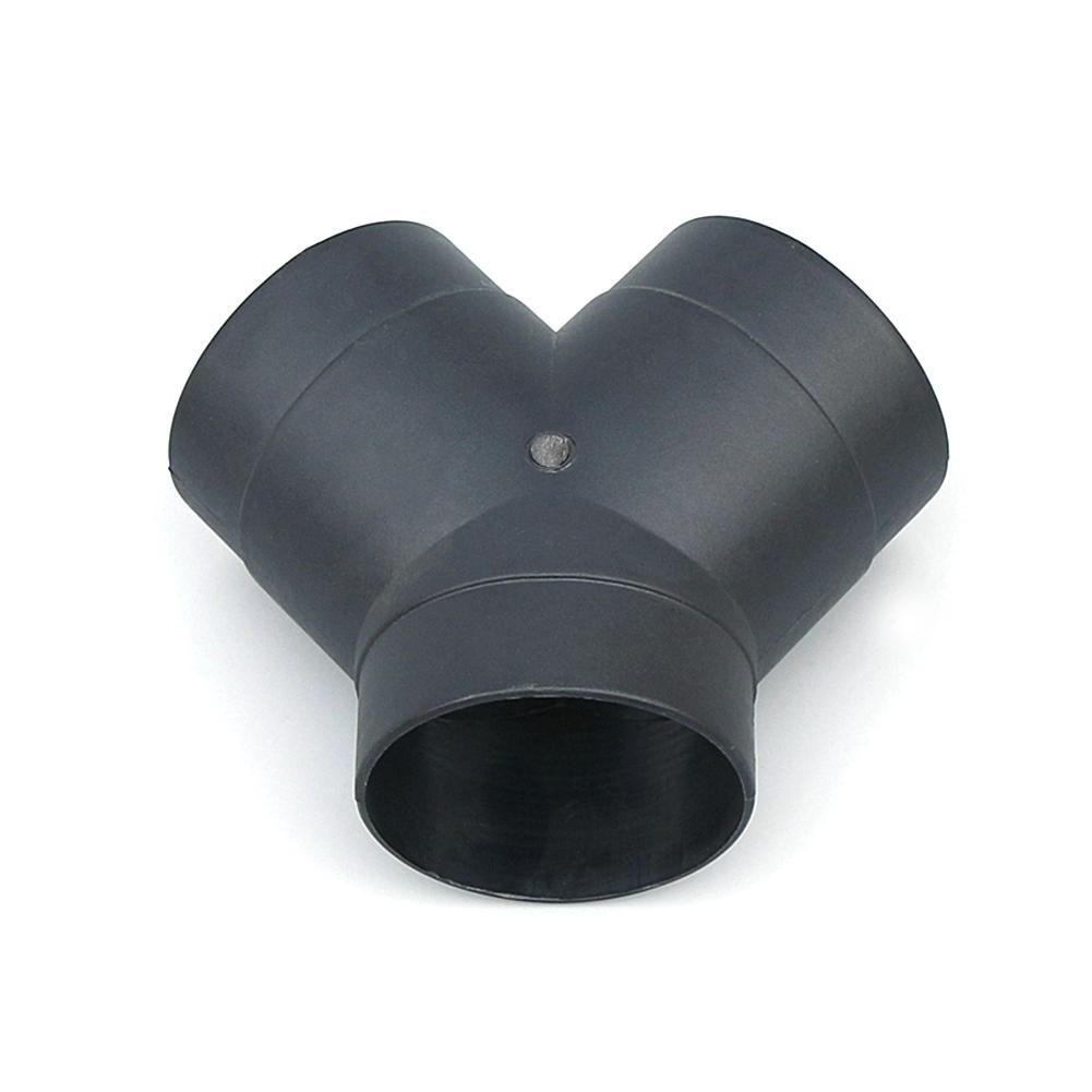 75mm Air Vent Ducting Y Piece Elbow Pipe Outlet Exhaust Connector For Eberspaecher Air For Diesel Parking Heater