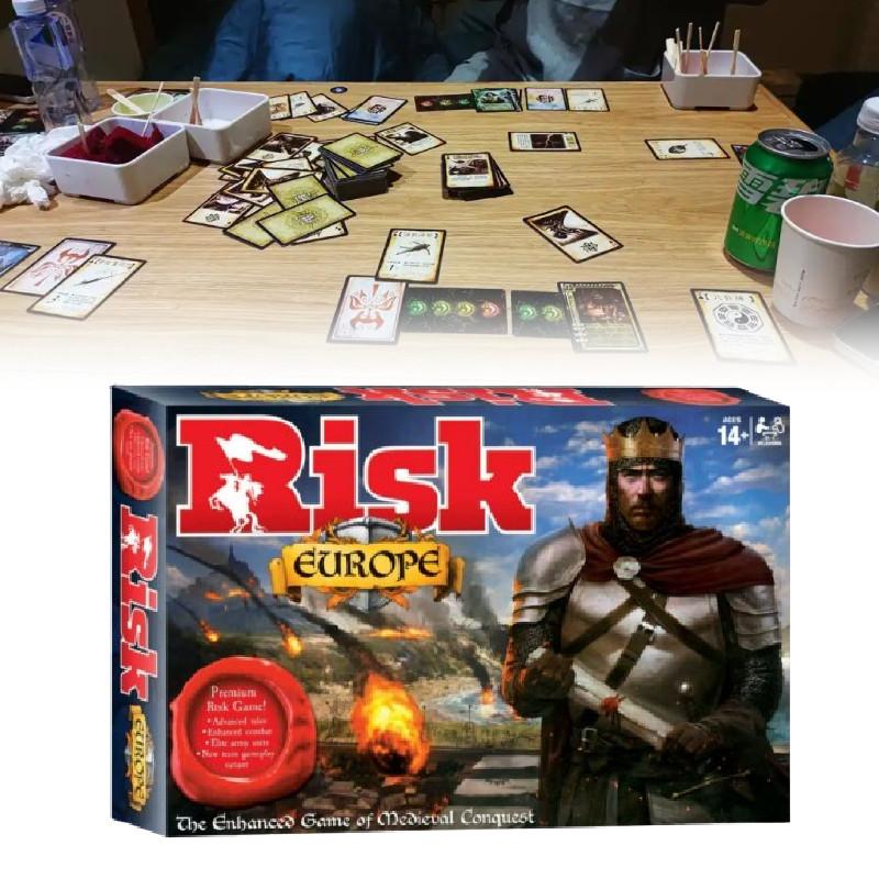 Риск Совета Европа Игровая карта Игрушки Семейные посиделки Игровой реквизит Образовательный подарок