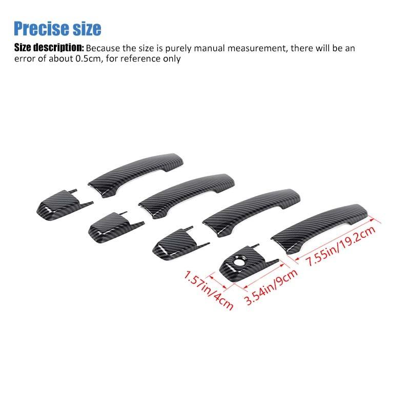 ABS Накладка-декорация на ручку двери Подходит для Mitsubishi PAJERO 2007-2021 Внешние аксессуары