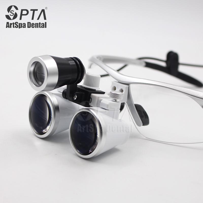 Стоматологическая лупа Лампа лабораторная медицинская стоматология Увеличительные очки Налобный фонарь Стоматологический и хирургический налобный фонарь