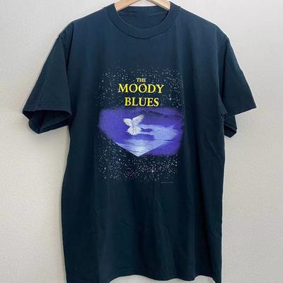 Черная футболка унисекс The Moody Blues 98 Tour, полный размер S-5XL