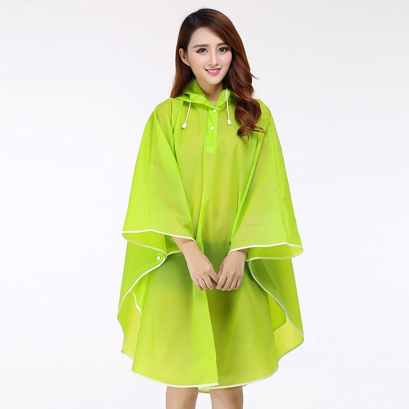 Женский повседневный плащ, водонепроницаемая куртка, портативный дождевик, накидка с капюшоном, накидка с электромобилем, пончо