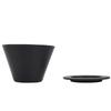 Pour Over Coffee Dripper Food Grade PP Flat Bottom Filter Cup Coffee Brewing Filter For Home Kitchens Restaurant Coffee Bar
