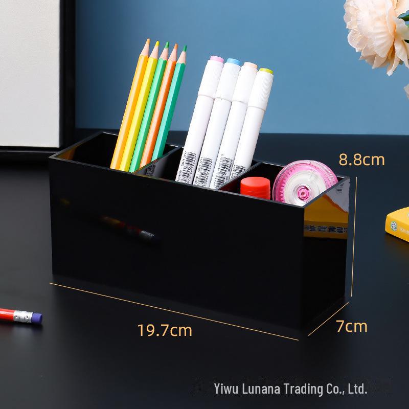 Акриловый пылезащитный держатель для ручек и органайзер для кистей для макияжа