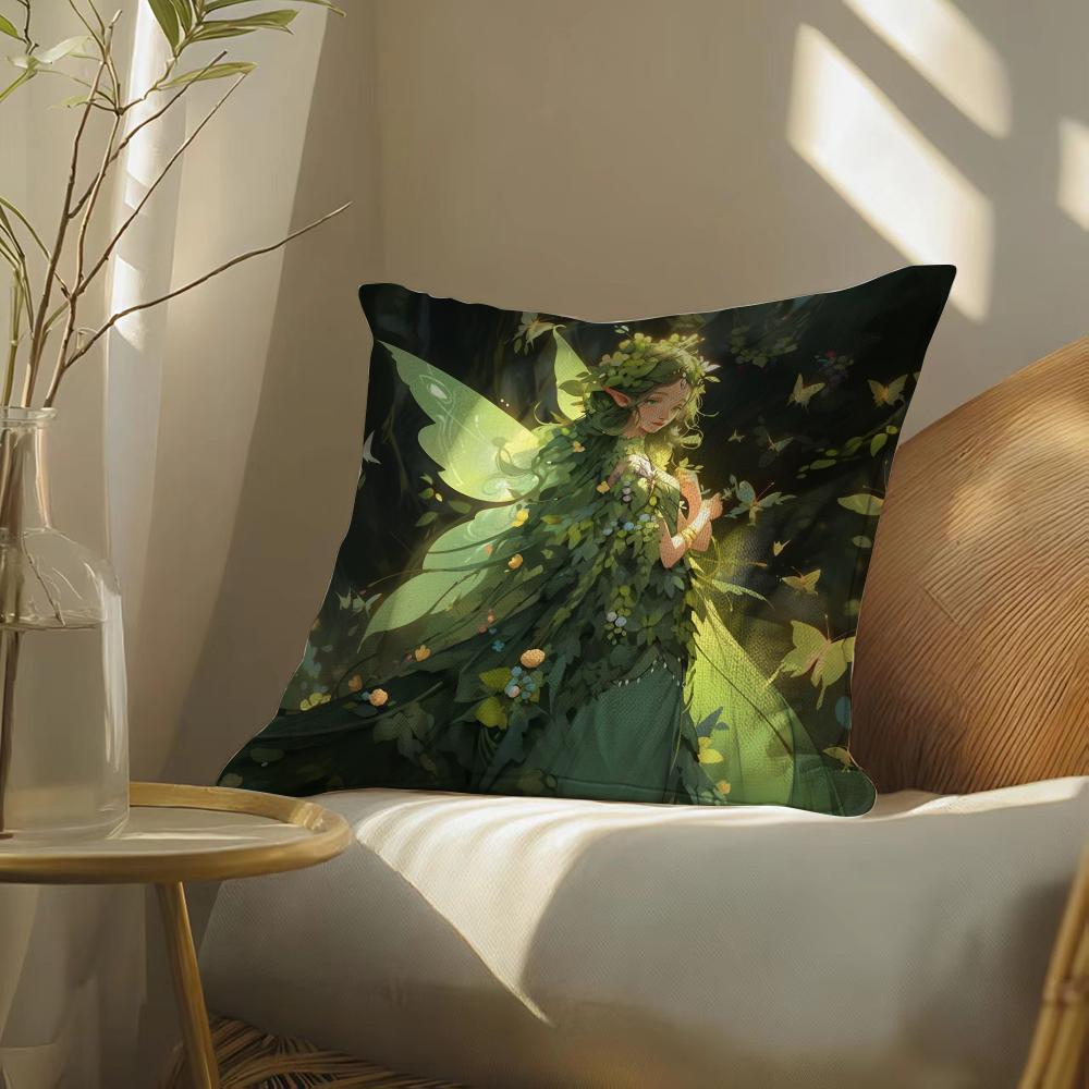 Fairymagicelf Pillow Case Pillowcase, Double-Sided Printed, Sofa Cushion, Bedroom Headboard