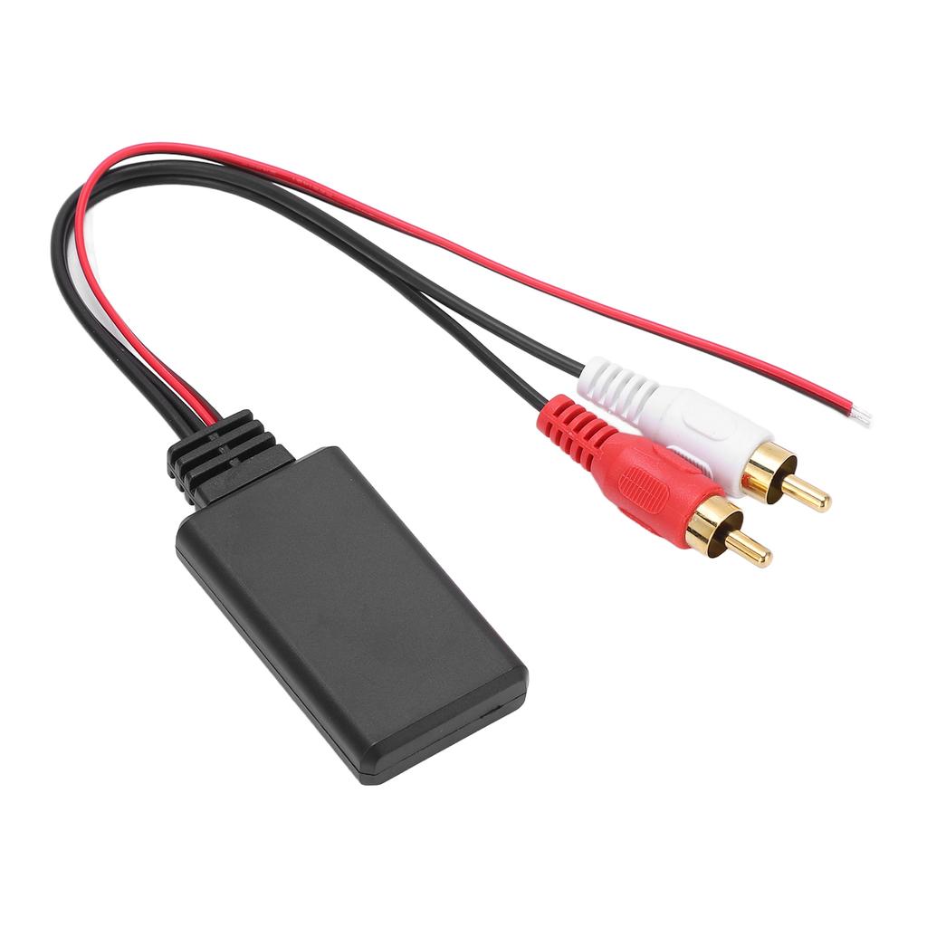 Car Radio Bluetooth Adapter Stereo 2RCA Wireless AUX Audio Cable Replacement for Kenwood
