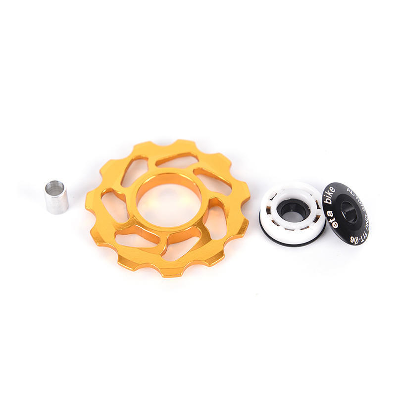 11T ceramic bearing jockey wheel pulley bicycle road bike rear derailleur