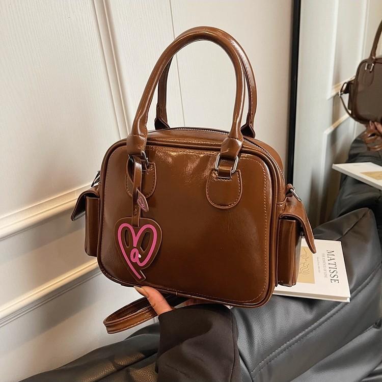 Сумка большой вместимости, женская новая сумка-тоут, на плечо, через плечо, сумка для документов с диагональным ремнем, для ручной переноски.