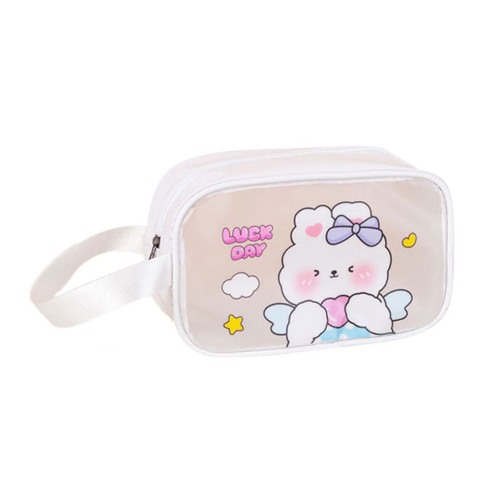 ПВХ мультяшная косметичка прозрачная косметичка дорожная сумка для хранения туалетных принадлежностей