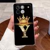 Счастливый Модный Узор Из Блесток Буквы Корона Чехол Для Телефона Пары Для Honor Win RT Прозрачный ТПУ Силикон Ударопрочный Мягкий Чехол