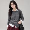 FIRS Women's Wool-Blend Pullover Sweater