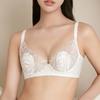 Новое кружевное французское нижнее белье, ультратонкий бюстгальтер с мягким стальным кольцом