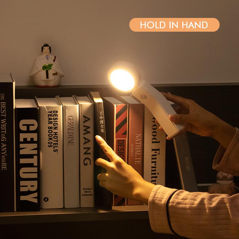 Настенный светильник с датчиком движения PIR LED Ночник Свет для шкафа USB-перезаряжаемый Портативный светильник Освещение спальни, гардероба, лестницы, стола