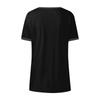 Women's Fashion Short Sleeves V Neck T Shirts Casual Summer Tops Basic Tees