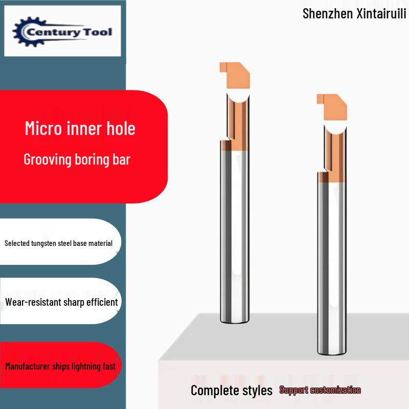 Tungsten Steel Carbide CNC Micro Grooving Boring Bar for Small Diameter