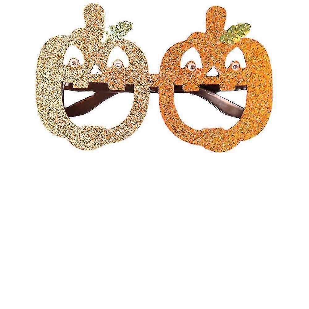 2pack Halloween Decoration Glasses Creative Ghost Pumpkin Spider Glasses Atmosphere Layout Decoration Glasses