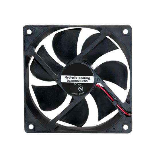12025 Вентилятор охлаждения Эффективный большой поток воздуха Пластиковый втулка подшипника Бесщеточный вентилятор радиатора постоянного тока для очистителя воздуха