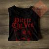 Ограниченная футболка Pierce The Veil для унисекс - Индивидуальная футболка PTV Band из плотного хлопка