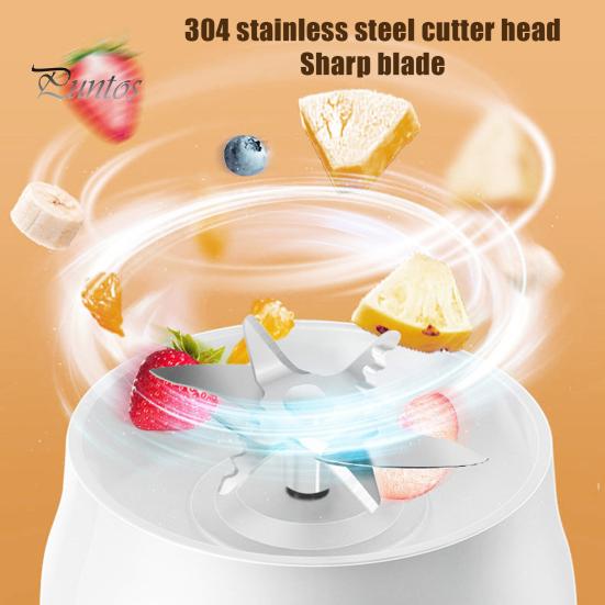 450 мл электрическая портативная мешалка USB перезаряжаемая соковыжималка высокоскоростная конструкция с острым лезвием беспроводная мешалка соковыжималка